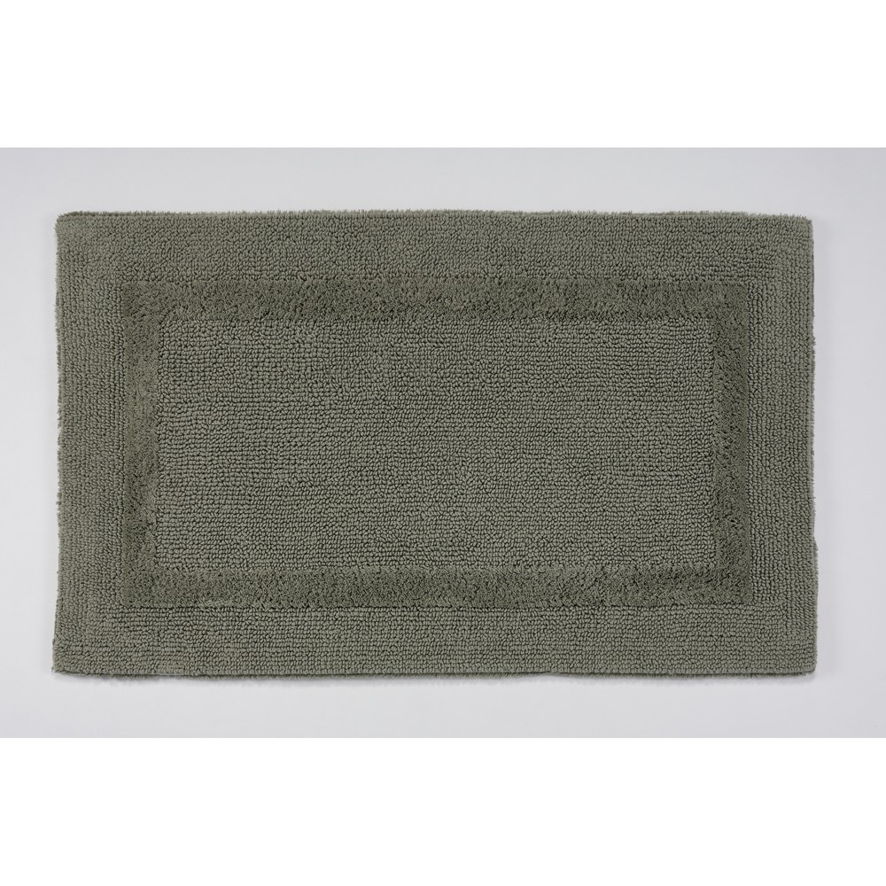 Reversible Bath Mat 277 by Designer Abyss & Habidecor in Laurel Green